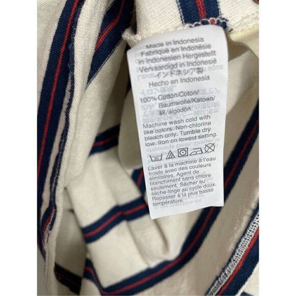 Madewell Tomboy pocket tee dress striped xs - Picture 6 of 7